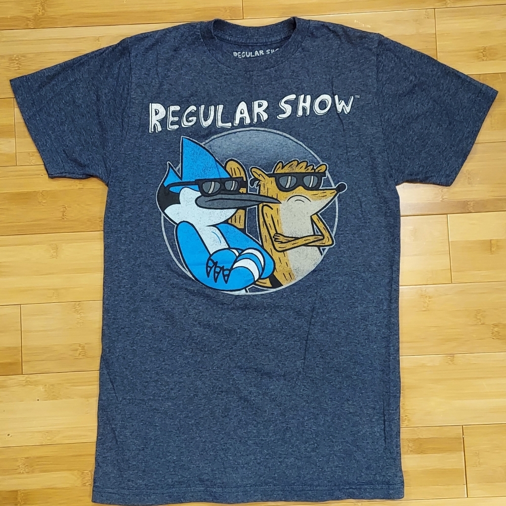 Regular Show Cartoon Network Graphic T-Shirt Size Small